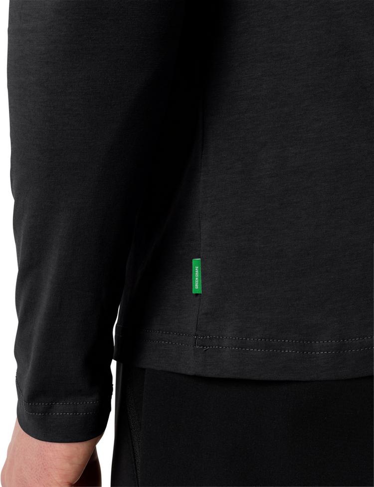VAUDE VAUDE Men's Logo LS T-Shirt T-Shirt Herren - black - 0 | SportScheck