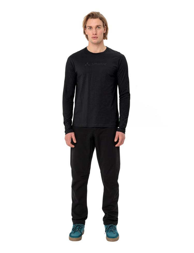 VAUDE VAUDE Men's Logo LS T-Shirt T-Shirt Herren - black - 2 | SportScheck