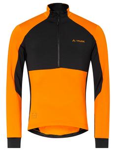 VAUDE Men's Kuro Halfzip LS Tricot Fahrradtrikot Herren kurkuma