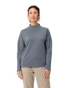 Rückansicht von VAUDE Women's Coreway Pullover T-Shirt Damen dark sea