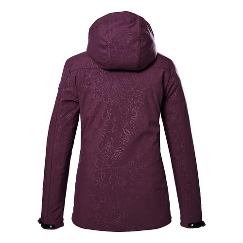 Rückansicht von KILLTEC KOS 40 Softshelljacke Damen Violett391