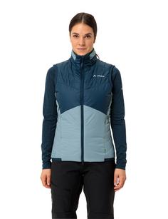 Rückansicht von VAUDE Women's Monviso Vest Outdoorweste Damen nordic blue