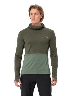 Rückansicht von VAUDE Men's Monviso Hoody Sweatshirt Herren khaki