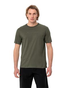 Rückansicht von VAUDE Men's Logo T-Shirt II T-Shirt Herren khaki