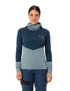 Rückansicht von VAUDE Women's Monviso Hoody Sweatshirt Damen nordic blue