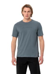 Rückansicht von VAUDE Men's Logo T-Shirt II T-Shirt Herren heron