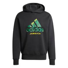 adidas Jamaika Seasonal Doubleknit Hoodie Hoodie Herren Black