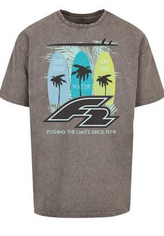 F2 F2 Surboards See You On The Water T-Shirt Herren Asphalt