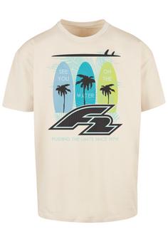 F2 F2 Surboards See You On The Water T-Shirt Herren sand