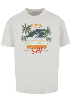 F2 F2 Be Happy And Surf Bulli Sommer T-Shirt Herren lightasphalt