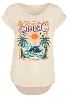 F2 F2 Surfers Sunset Sommer Vibes T-Shirt Damen Whitesand