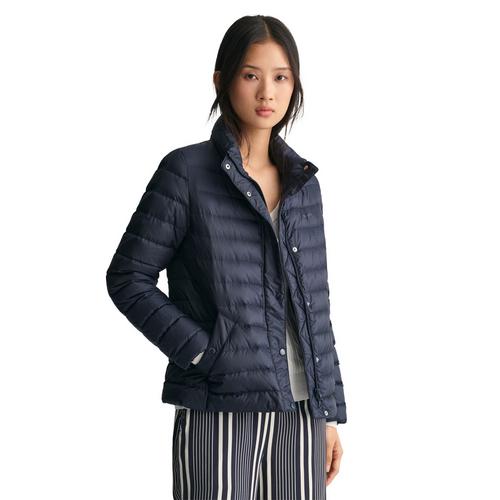 Rückansicht von GANT Steppjacke Steppjacke Damen Blau