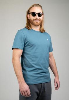 Rückansicht von NIKIN TreeShirt T-Shirt Faded Teal