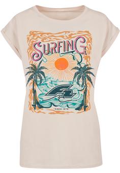 F2 F2 Surfers Sunset Sommer Vibes T-Shirt Damen Whitesand