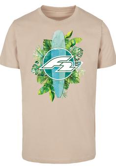 F2 F2 Tropical Surfboards Sommer T-Shirt Herren sand