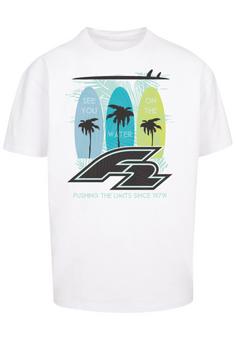 F2 F2 Surboards See You On The Water T-Shirt Herren weiß