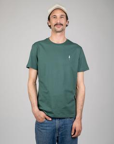 Rückansicht von NIKIN TreeShirt T-Shirt pine green