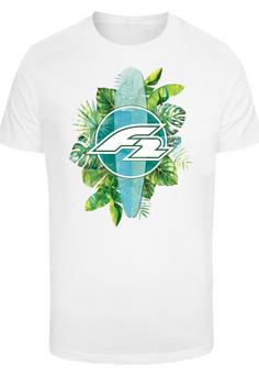 F2 F2 Tropical Surfboards Sommer T-Shirt Herren weiß