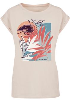 F2 F2 Beach Vibes Sommer Style T-Shirt Damen Whitesand