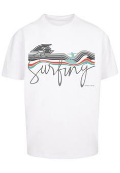 F2 F2 Surfing Sommer Sport T-Shirt Herren weiß