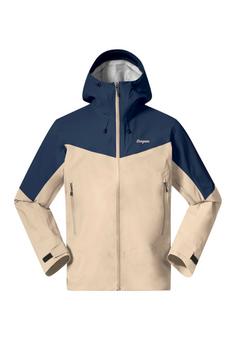 Bergans of Norway Rabot Allround Hardshelljacke Herren Warm Sand/Navy Blue