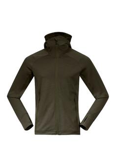 Bergans of Norway Ulstein Sweatjacke Herren Dark Green Mud