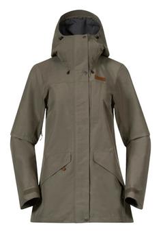 Bergans of Norway Nordmarka Hardshelljacke Damen Green Mud