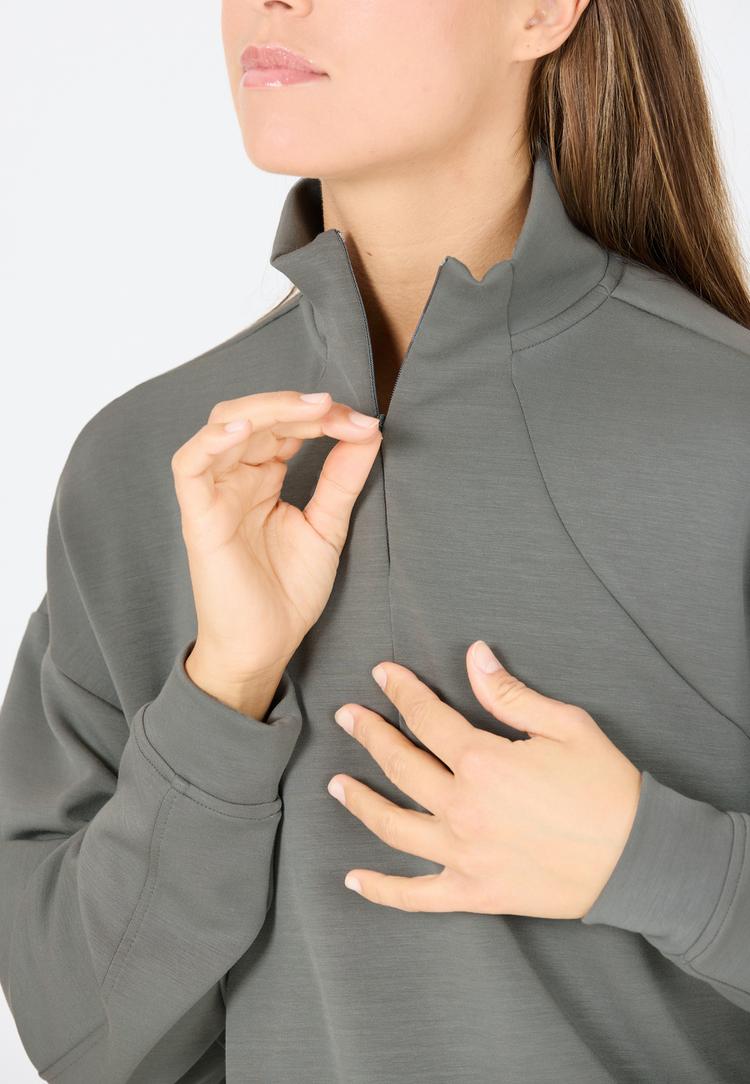 Endurance Endurance Jade Funktionssweatshirt Damen - 3219 Sedona Sage - 2 | SportScheck