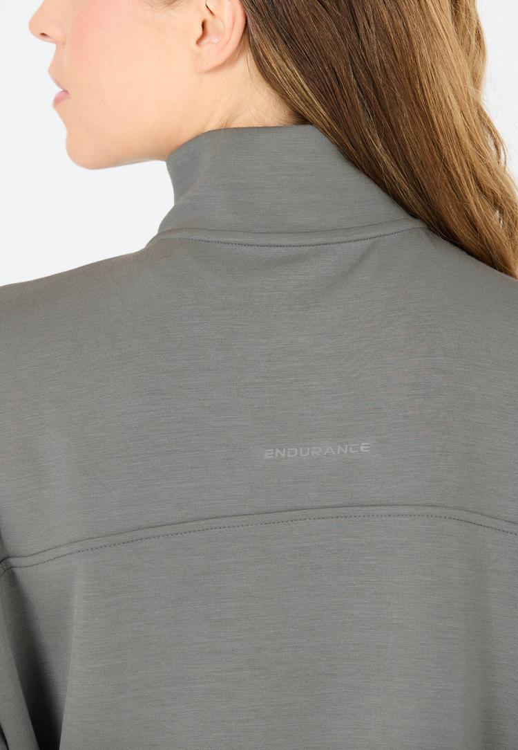 Endurance Endurance Jade Funktionssweatshirt Damen - 3219 Sedona Sage - 1 | SportScheck