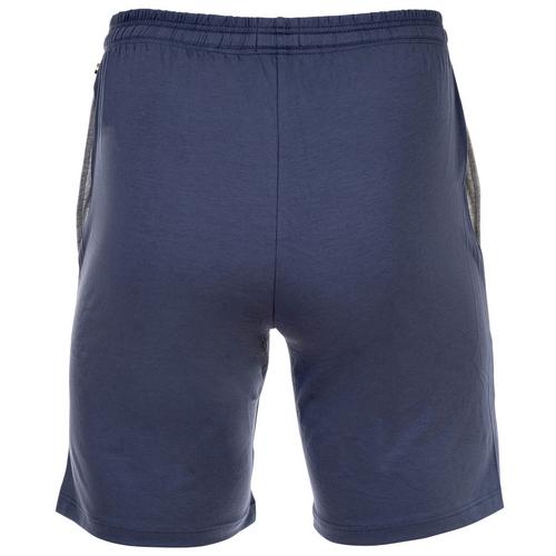 Rückansicht von Boss Shorts Sweatshorts Herren Blau