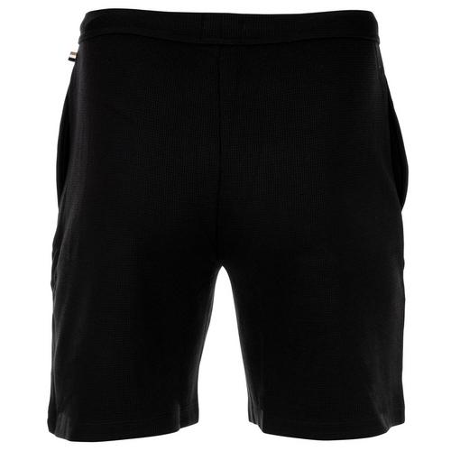 Rückansicht von Boss Shorts Sweatshorts Herren Schwarz