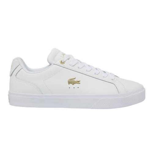 Rückansicht von Lacoste Sneaker Sneaker Damen Weiß