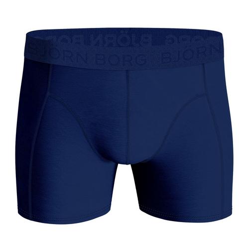 Rückansicht von Björn Borg Boxershort Hipster Herren Schwarz/Blau