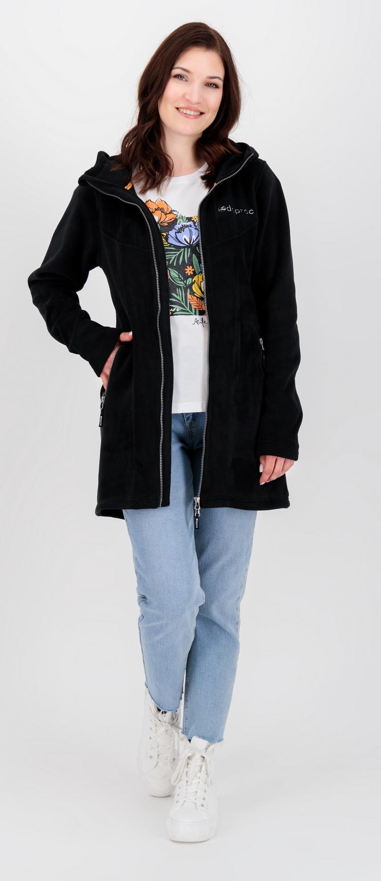 DEPROC active DEPROC active WAWA PEAK Fleecejacke Damen - schwarz - 1 | SportScheck