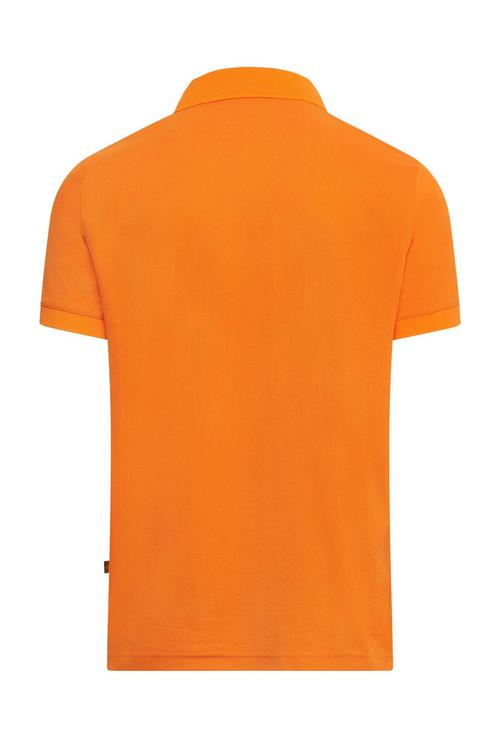 Rückansicht von Jeff Green Ron Poloshirt Herren Orange