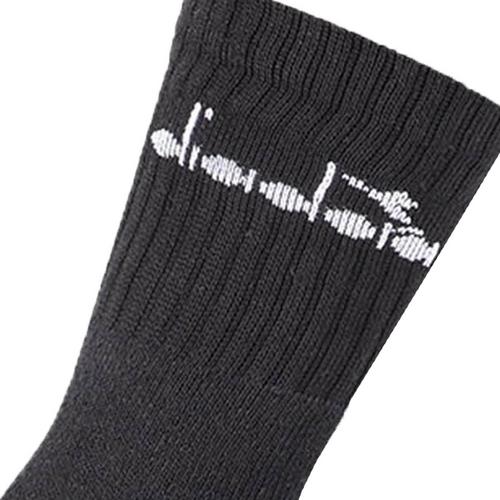 Rückansicht von Diadora Socken Socken Schwarz/Weiß/Dunkelblau/Grau