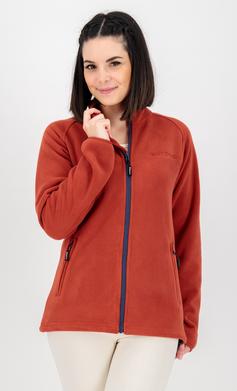 Rückansicht von DEPROC active WAWA BAY Fleecejacke Damen rot