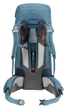 Rückansicht von Deuter Aircontact Core 50+10 Trekkingrucksack Herren atlantic ink