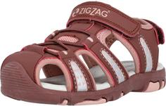 Rückansicht von ZigZag Konha Outdoorsandalen Kinder 5127 Marron