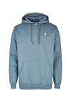 Cleptomanicx Hooded Embro Gull 2 Kapuzenshirt Herren - Blue Mirage