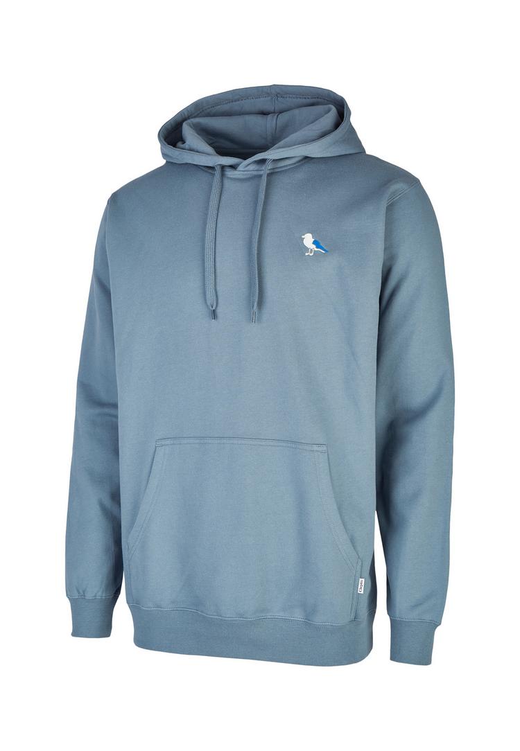 Cleptomanicx Cleptomanicx Hooded Embro Gull 2 Kapuzenshirt Herren - Blue Mirage - 0 | SportScheck