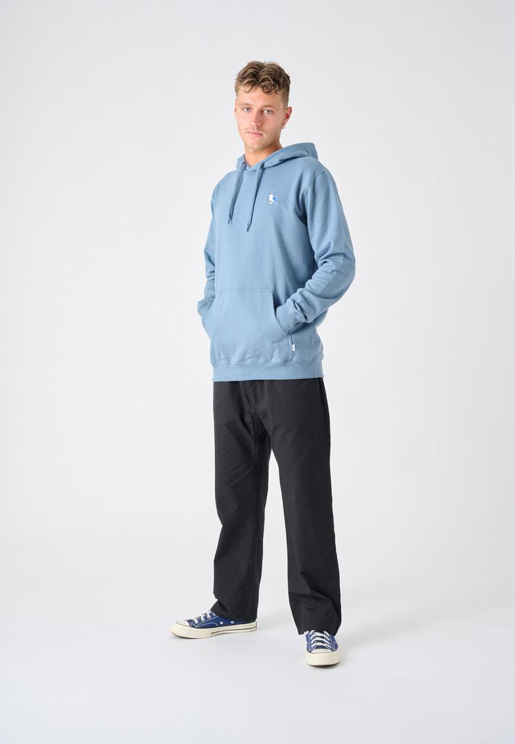 Cleptomanicx Cleptomanicx Hooded Embro Gull 2 Kapuzenshirt Herren - Blue Mirage - 1 | SportScheck