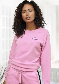 Rückansicht von Vivance Sweatshirt Sweatshirt Damen rosa