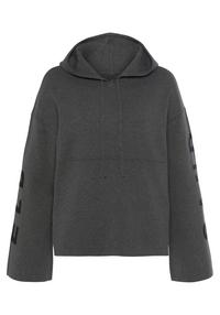 ELBSAND Kapuzenpullover Hoodie Damen - anthrazit