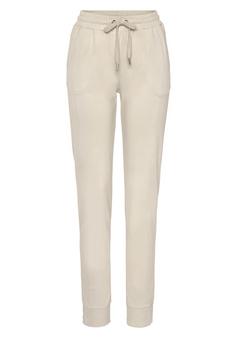 Lascana Sweathose Sweathose Damen creme