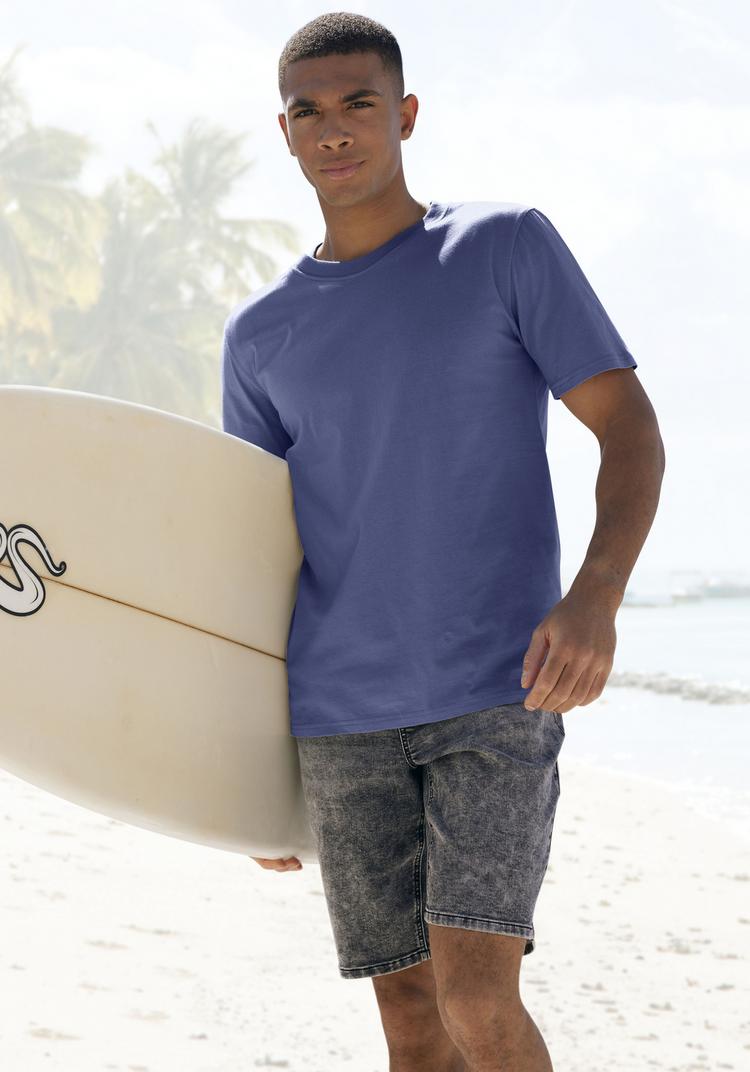 KangaROOS KangaROOS T-Shirt T-Shirt Herren - blau - wei&szlig; - 0 | SportScheck