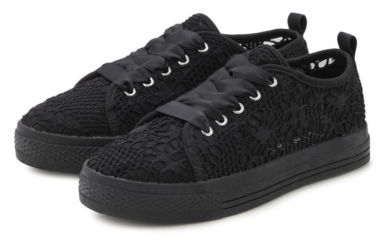 Lascana Lascana Sneaker Sneaker Damen - schwarz - 0 | SportScheck