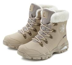 Lascana Winterstiefelette Boots Damen beige