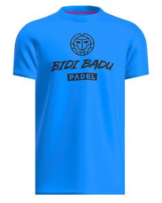 BIDI BADU Spike Logo Chill Tee Tennisshirt Herren blau