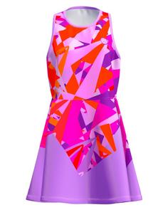 BIDI BADU Spike Junior Dress Tenniskleid Kinder lila/pink